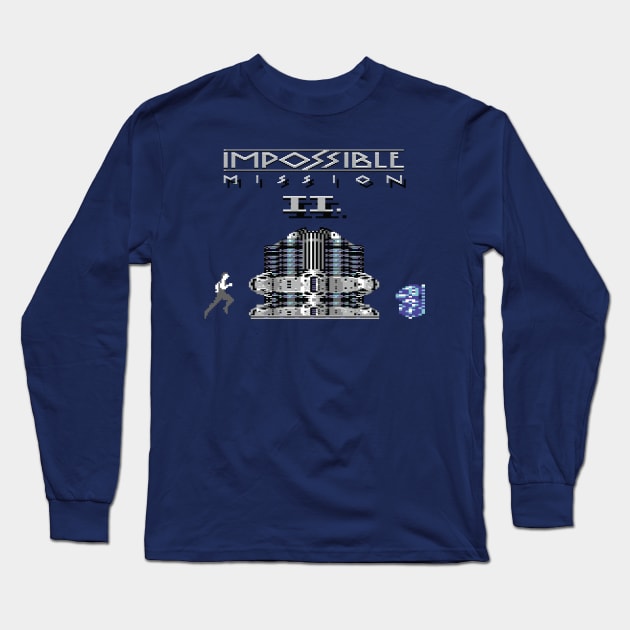 Impossible Mission 2 Long Sleeve T-Shirt by ilovethec64